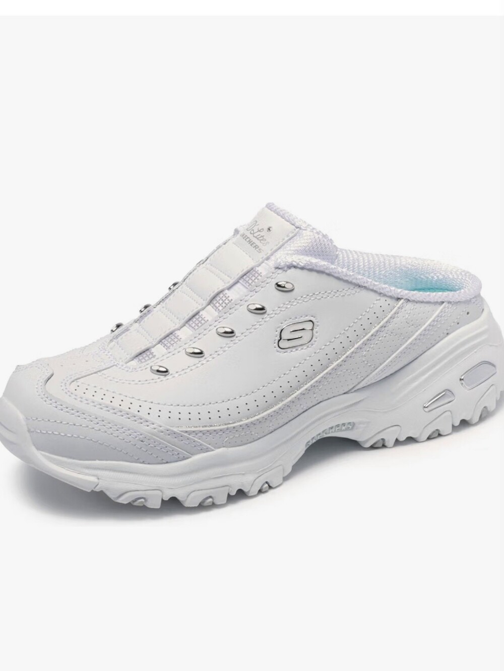 Skechers D'Lites Bright Sky Slip-on Mule Sneakers